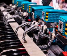 LEGO Droid Orchestra Film Shoot